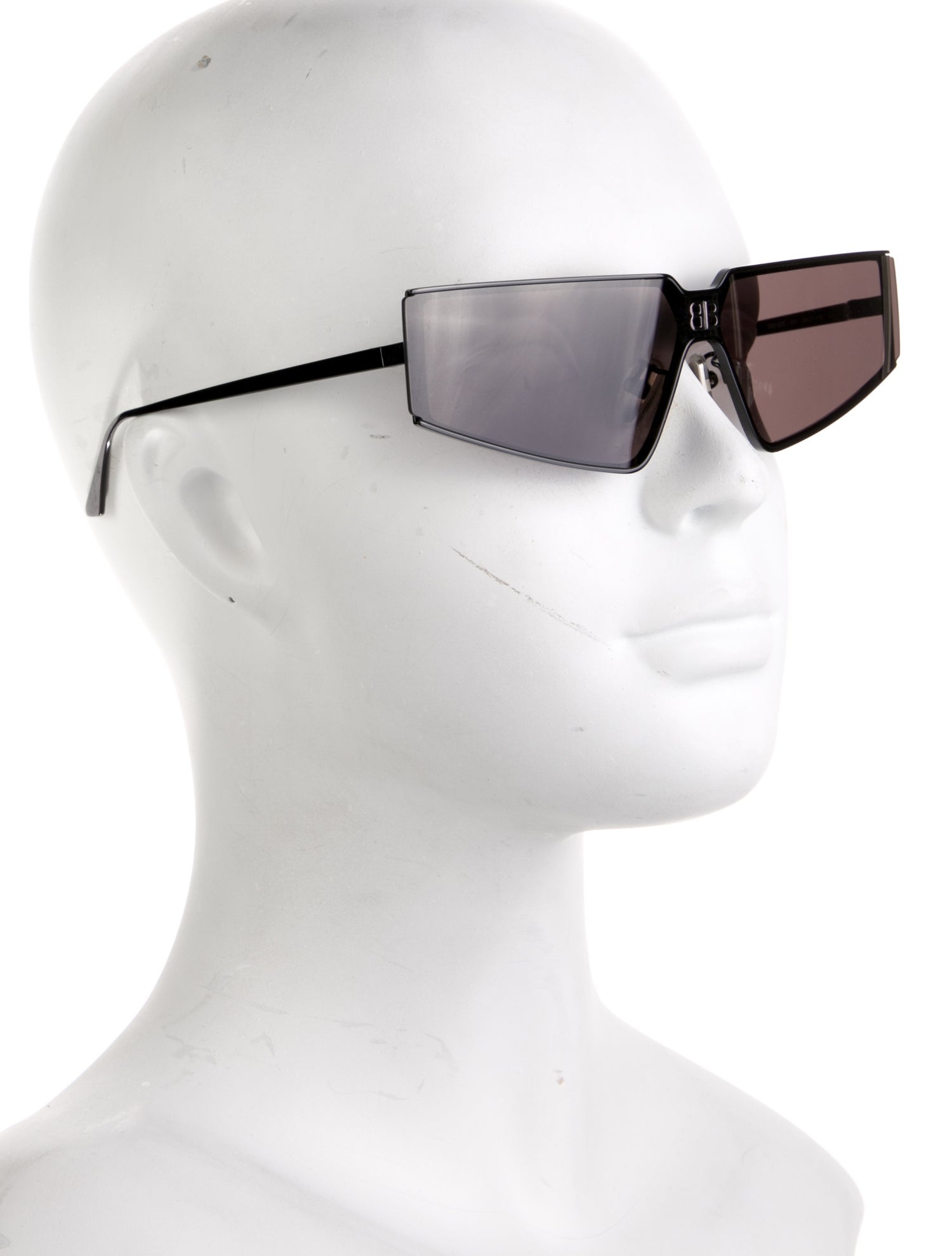 Balenciaga Square Tinted Sunglasses